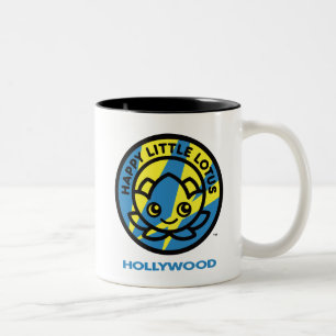 Taza Bicolor Feliz Pequeño Lotus Mug