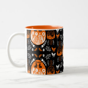 Taza Bicolor Feliz regalo de vacaciones de Pascua