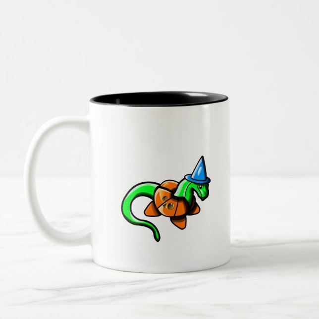 Taza Bicolor ¡Feliz Samhain! (Izquierda)