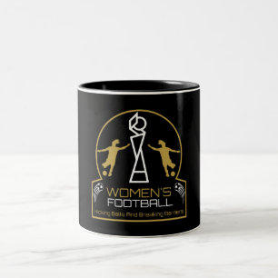 Taza Bicolor Feminismo Fútbol Deporte