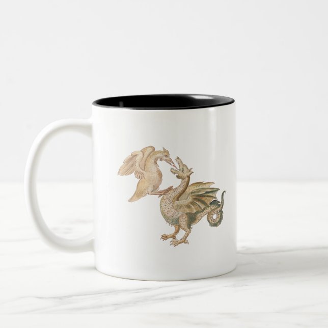 Taza Bicolor Fénix y Dragon AlChemical Mug (Izquierda)