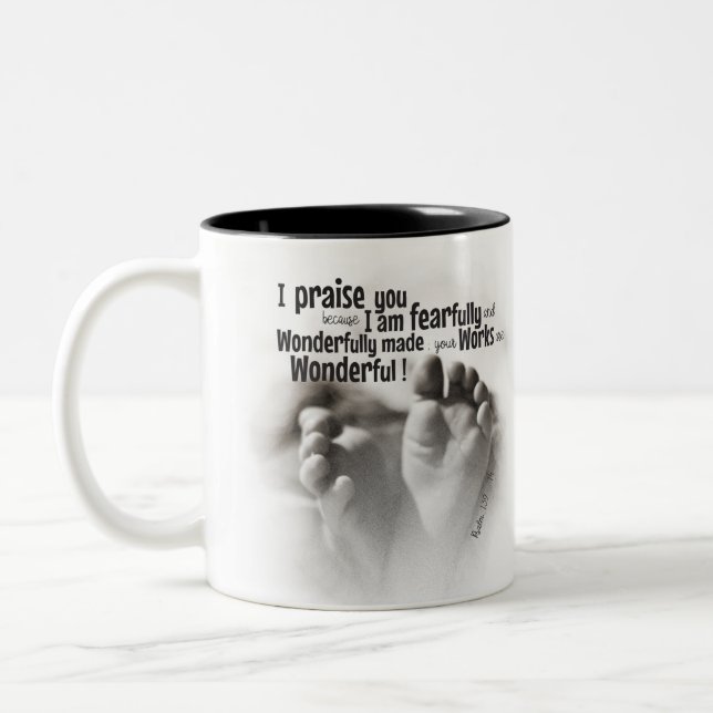 Taza Bicolor Feroz y maravillosamente hecho (Izquierda)