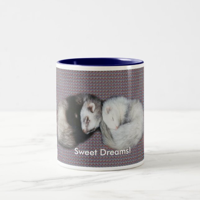 Taza Bicolor Ferrets Sweet Dreams (Centro)