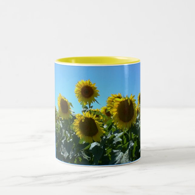 Taza Bicolor Fest del girasol--Taza (Centro)