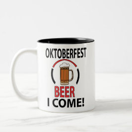 Taza Bicolor Festival de Cervezas Oktoberfest Funny Oktoberfest