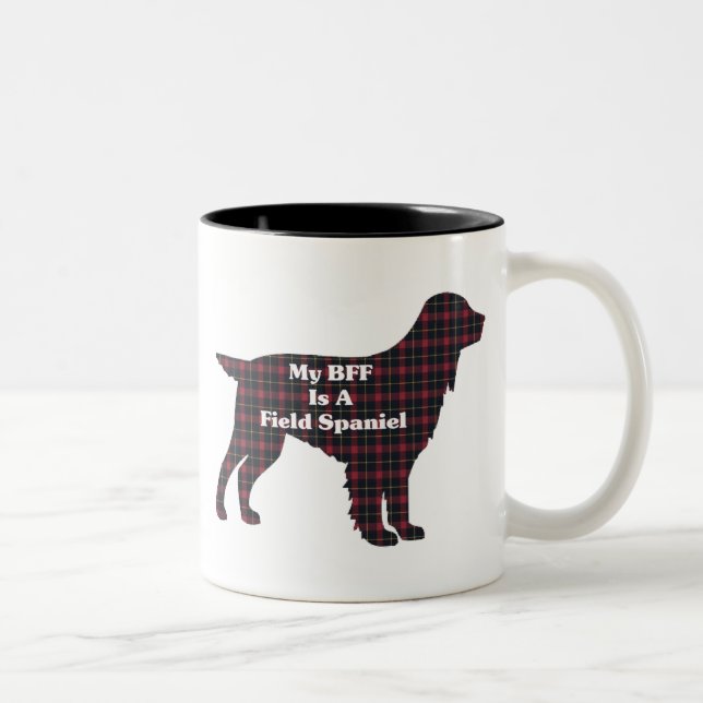 Taza Bicolor Field Spaniel BFF Mug (Derecha)