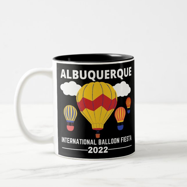 Taza Bicolor Fiesta Albuquerque Balloon 2022 (Izquierda)