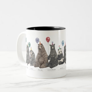 Taza Bicolor ¡fiesta Bear Mug! Mug De Café De Dos Tonos