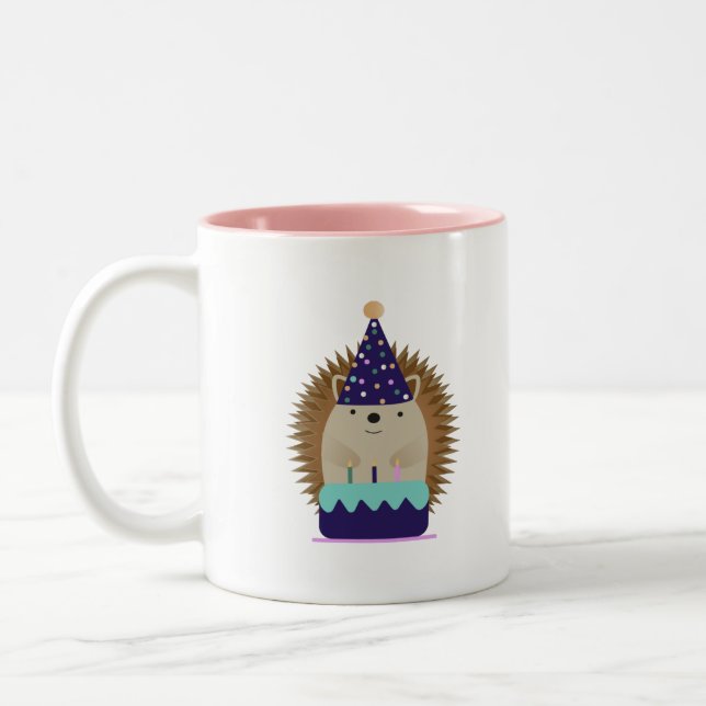 Taza Bicolor Fiesta Cute Hedgehog (Izquierda)