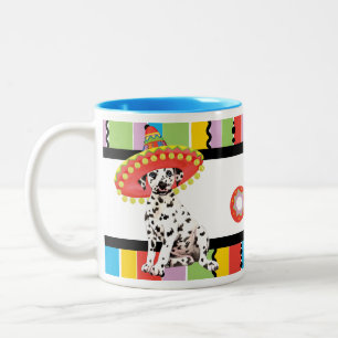 Taza Bicolor Fiesta Dalmatian