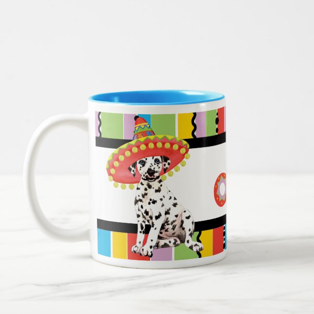 Taza Bicolor Fiesta Dalmatian (Izquierda)