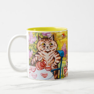 Taza Bicolor Fiesta de Cat Garden