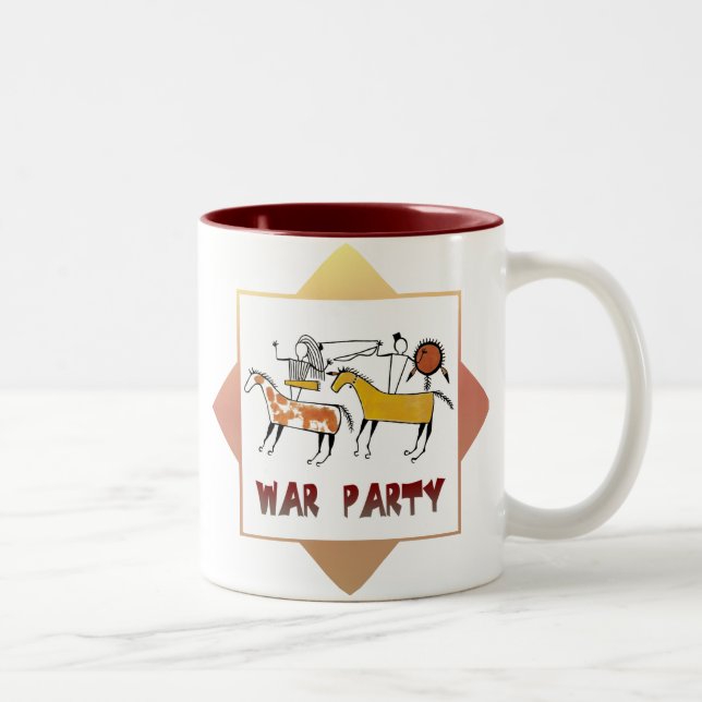 Taza Bicolor Fiesta de guerra (Derecha)