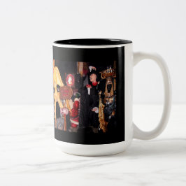 Taza Bicolor Fiesta de Halloween