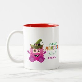 Taza Bicolor Fiesta De Halloween De Monstruo De Disfraces Para