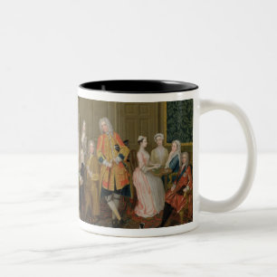 Taza Bicolor Fiesta del té en House de señor Harrington, San
