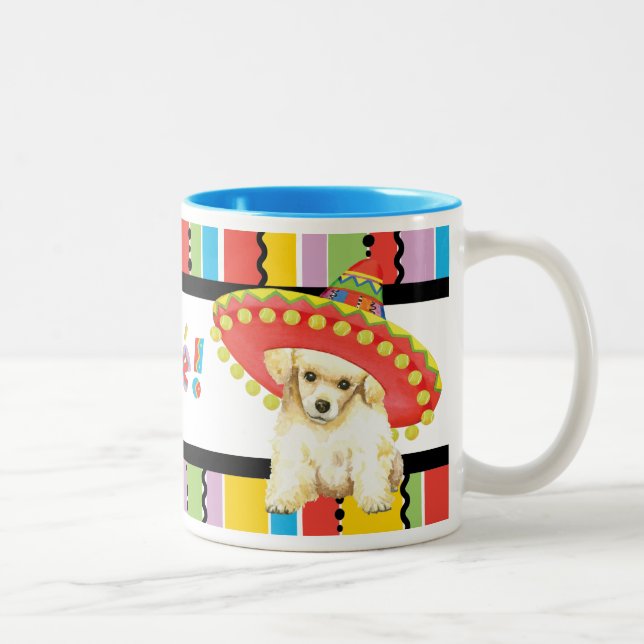 Taza Bicolor Fiesta Toy Poodle (Derecha)