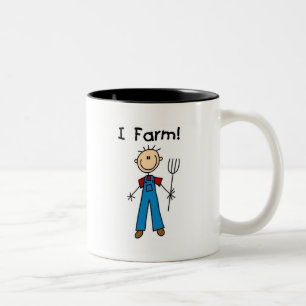 Taza Bicolor Figura camisetas y regalos del palillo del
