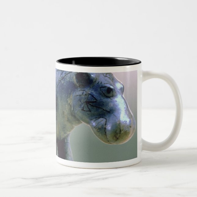 Taza Bicolor Figurilla de un hippopotamus (Derecha)
