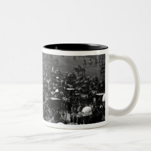 Taza Bicolor Fila putrefacta en Hyde Park, Londres, c.1890