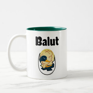 Taza Bicolor Filipino de la proteína del huevo del embrión del