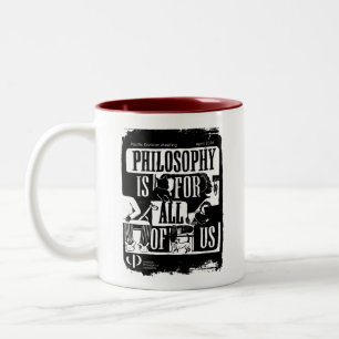 Taza Bicolor Filosofía es para Todos Nosotros reunión Pacífico 