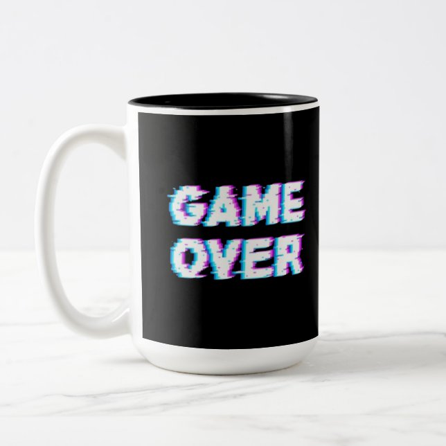 Taza Bicolor Fin del juego (Izquierda)