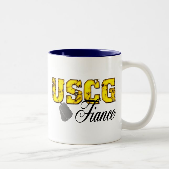 Taza Bicolor Financiación de USCG (Derecha)
