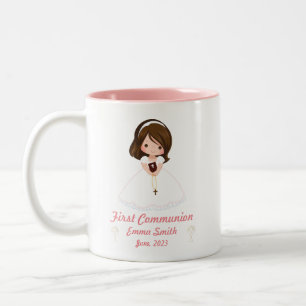 Taza Bicolor First Communion Mug