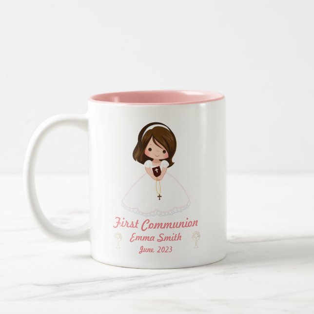 Taza Bicolor First Communion Mug (Izquierda)