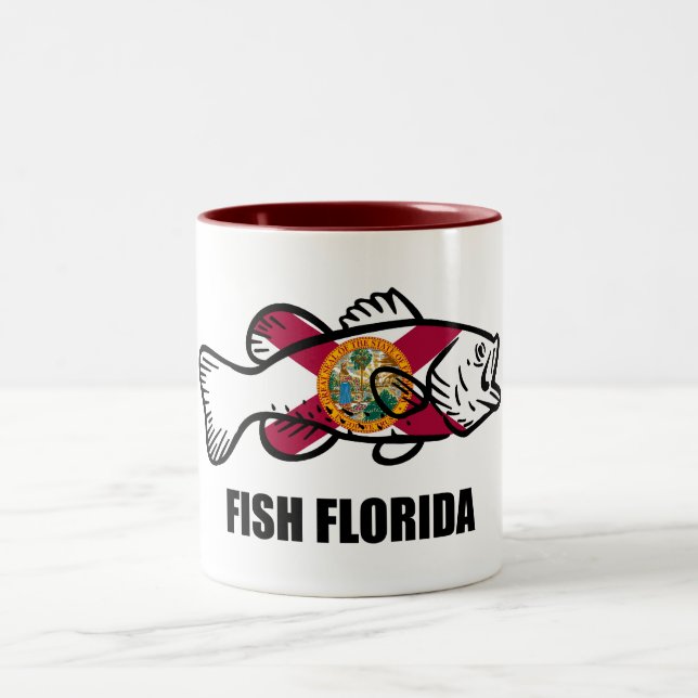 Taza Bicolor Fish Florida (Centro)