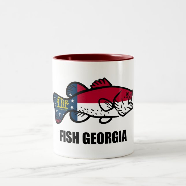 Taza Bicolor Fish Georgia (Centro)