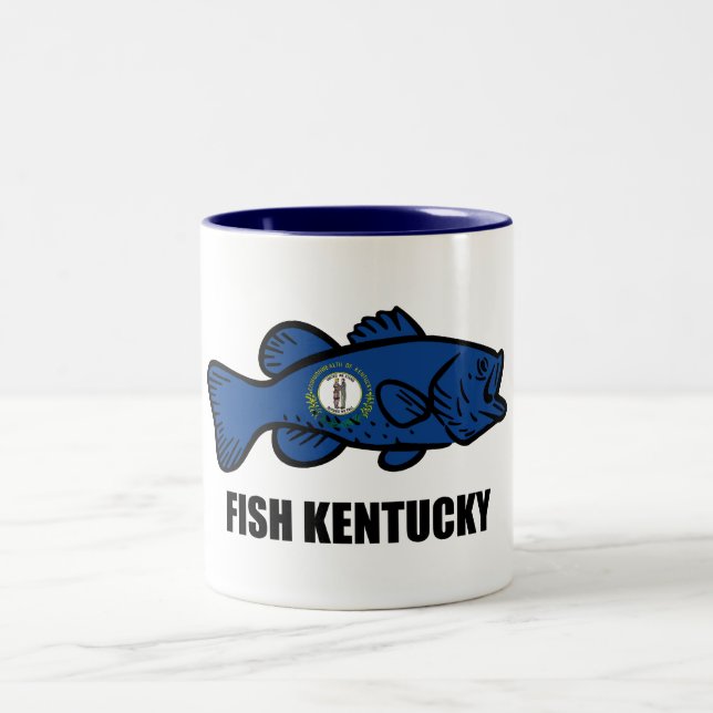 Taza Bicolor Fish Kentucky (Centro)