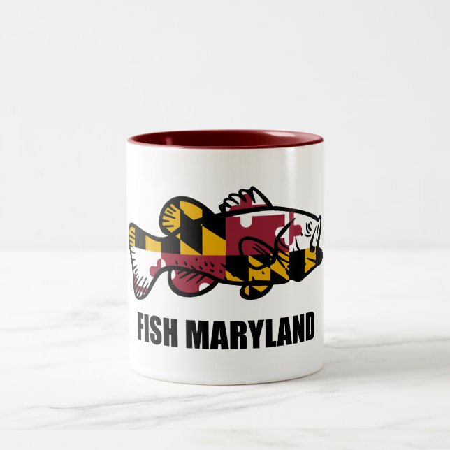 Taza Bicolor Fish Maryland (Centro)