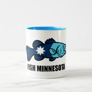 Taza Bicolor Fish Minnesota