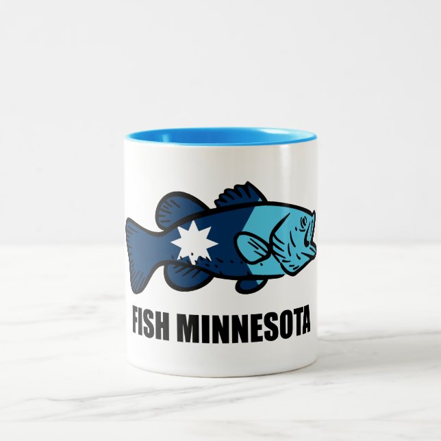 Taza Bicolor Fish Minnesota (Centro)