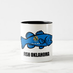 Taza Bicolor Fish Oklahoma