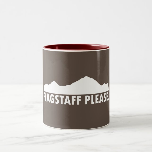 Taza Bicolor Flagstaff Arizona Please (Centro)