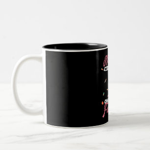 Taza Bicolor Flamencos Nursemingo femenino como enfermera nor