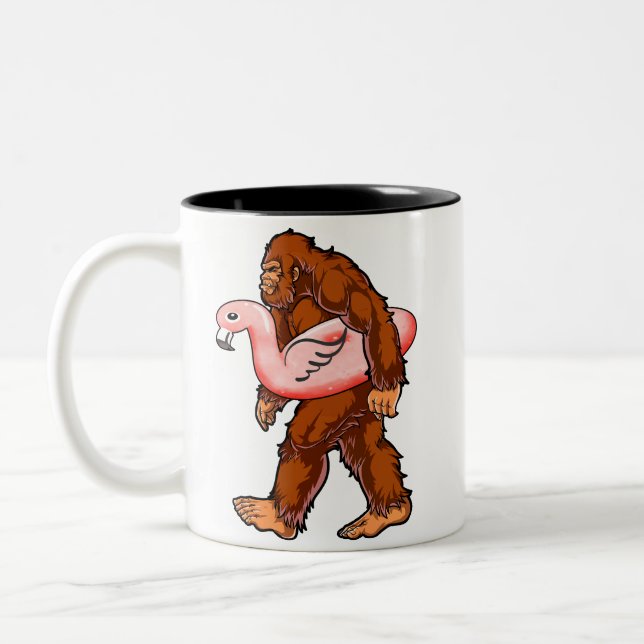 Taza Bicolor Flamingo Bigfoot (Izquierda)