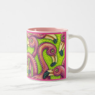 Taza Bicolor Flamingo Fling Pink MUG