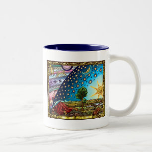 Taza Bicolor ¡¡Flammarion Dome Mug!! INCREÍBLE