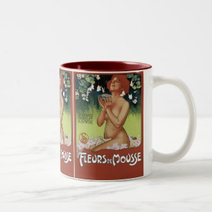 Taza Bicolor Fleurs de Mousse