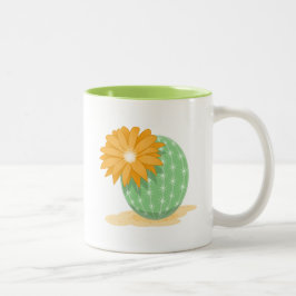 Taza Bicolor Flor de cactus - Cosas espinosas