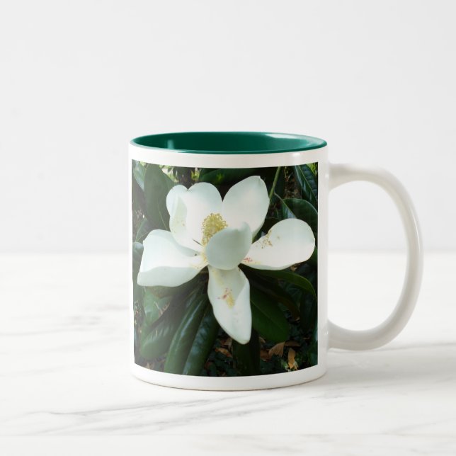 Taza Bicolor Flor de la magnolia (Derecha)