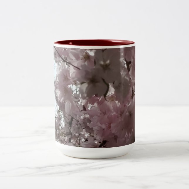 Taza Bicolor Floración de cerezos (Centro)