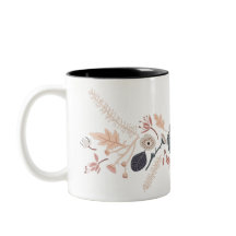 Floral de yegua azul gris personalizada con nombre