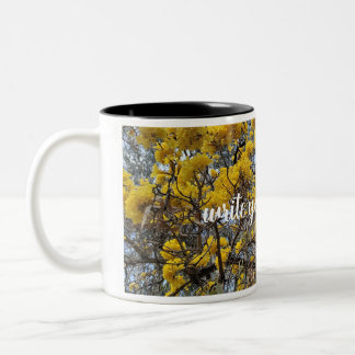 Taza Bicolor Florecer de la naturaleza