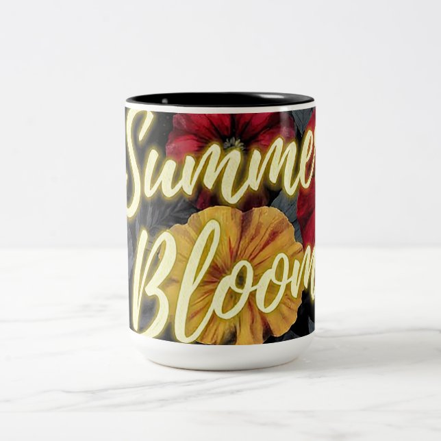 Taza Bicolor Florecer de Verano (Centro)