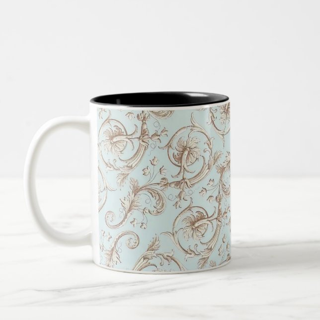 Taza Bicolor Florentino italiano (Izquierda)